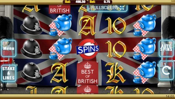 Best of British Slots Image