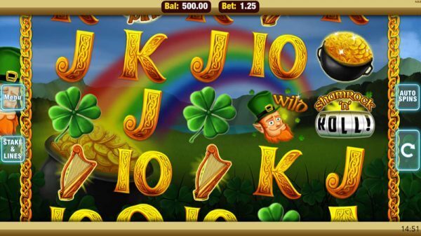 Shamrock N Roll Slot Game Image