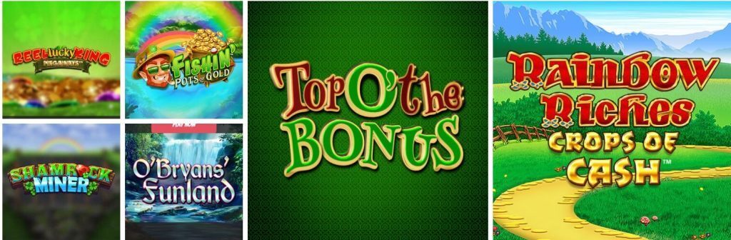 Irish-themed games ay PlayJango