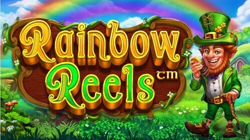 Logo for popular slot game Rainbow Reels