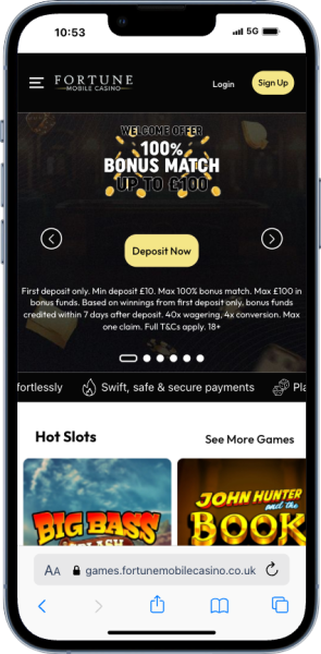 Fortune mobile phone screenshot