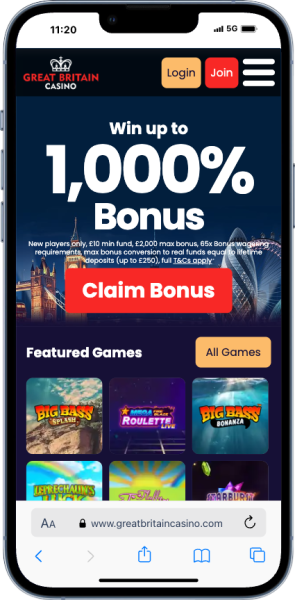 All Britain casino screenshot
