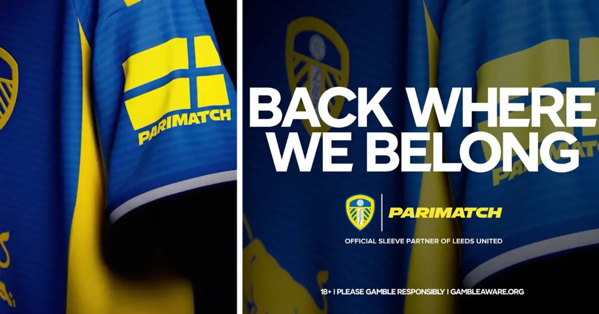Leeds United Parimatch sponsor